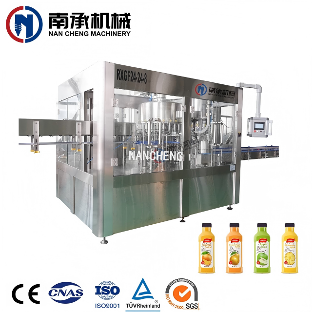 10000 瓶/小時熱灌裝生產設備灌裝機（型號：RXGF24-24-8)